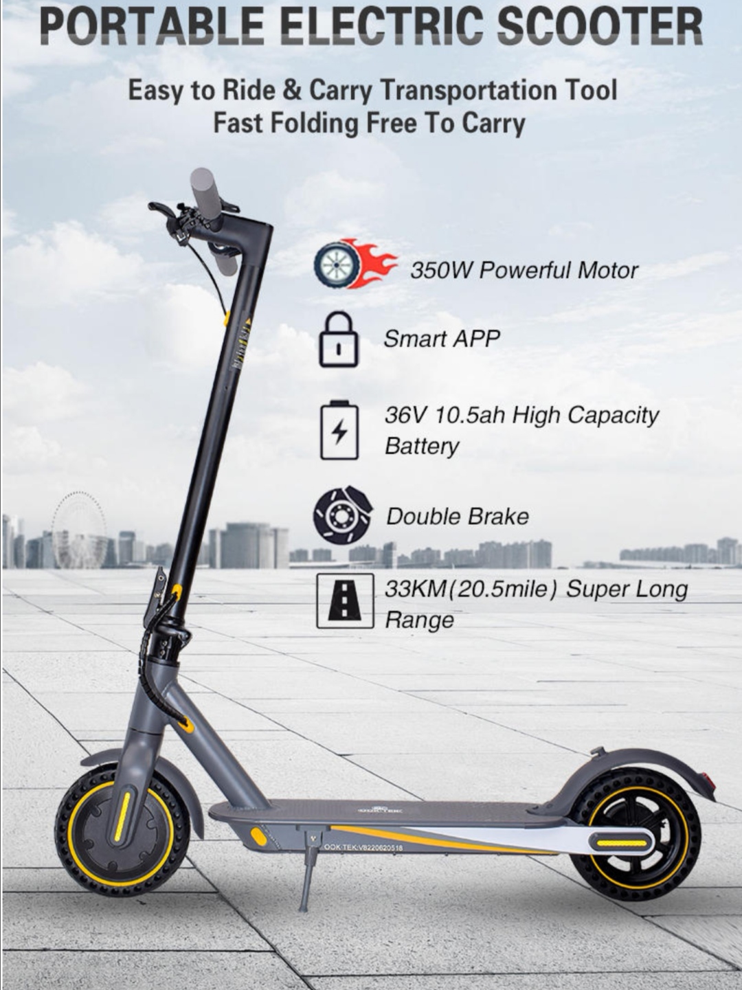 Trottinette V8